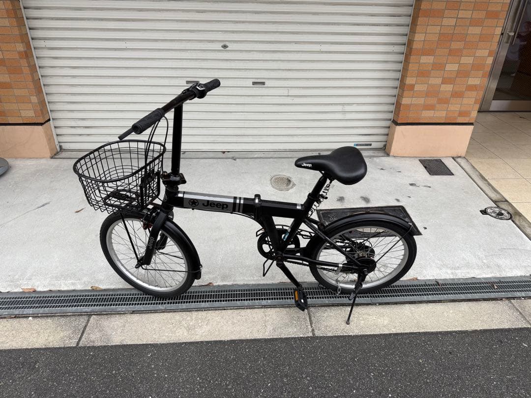 100 自転車 大阪市 【引取り限定】 20インチ 変速付き 折りたたみ オリタタミ自転車20インチ 6段変速 ヴェルディア - 三重県四日市市