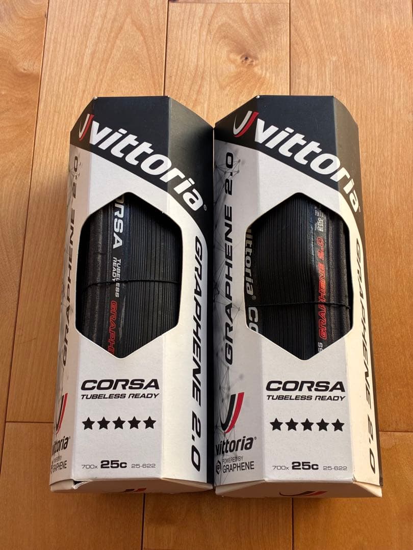 vittoria Corsa Graphene 2.0 700x25C コルサ 未使用 ヴィットリア VITTORIA コルサ グラフェン 2.0 CORSA GRAPHENE