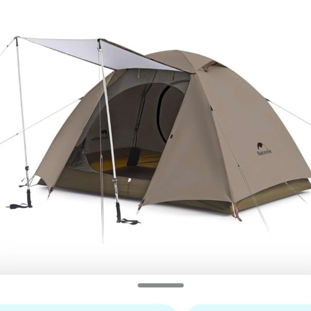 [新品未使用品]ネイチャーハイク　ドームテント(2人用) ブラウン 楽天市場】【特別20％OFF！スパセ中P2倍！3/11 01:59迄】 Naturehike