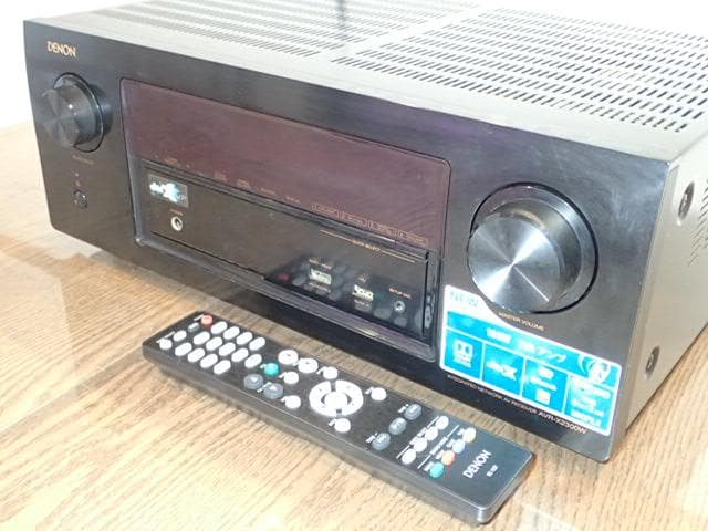Denon AVR-X2300W AVアンプ　新品リモコン 美品・快調・美音響 AVR-X2300W - 7.2 Ch. 95W 4K AV Receiver with Wi-Fi & Bluetooth
