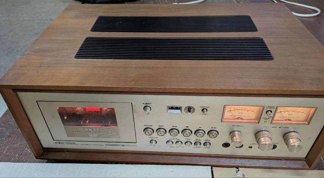 西春【ジャンク品扱い】GXC-760D　オーディオ　カセットデッキ Yahoo!オークション -「akai 760d」の落札相場・落札価格