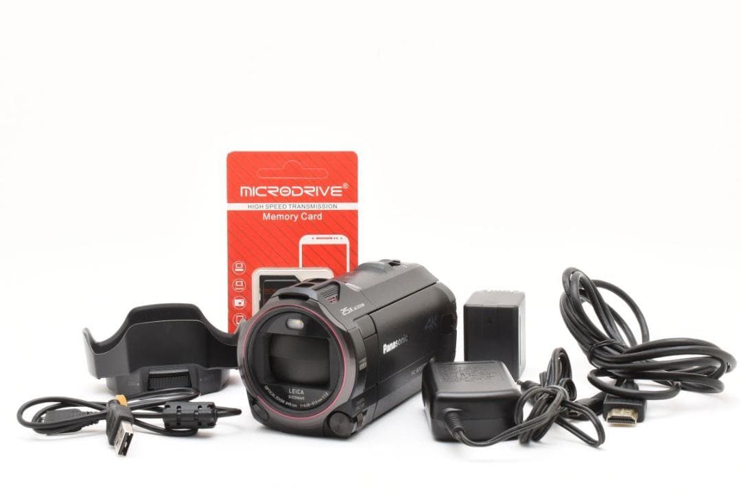 美品　パナソニック　HC-WX970M-K　ビデオカメラ パナソニック、小型化した4Kビデオカメラ「HC-WX970M」など － HDR撮影