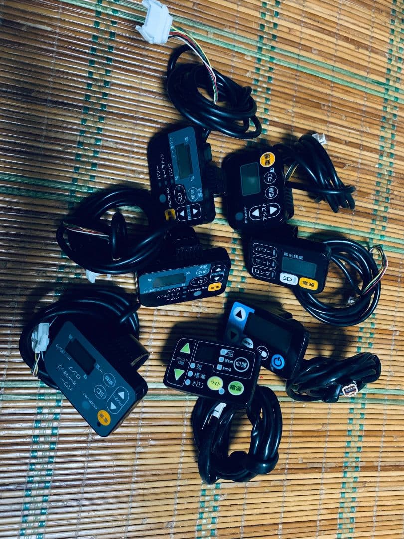 液晶スイッチ★Panasonic ★手元スイッチ★電動アシスト自転車用★中古★ パナソニック 電動アシスト自転車 ジェッター 手元スイッチ スイッチ