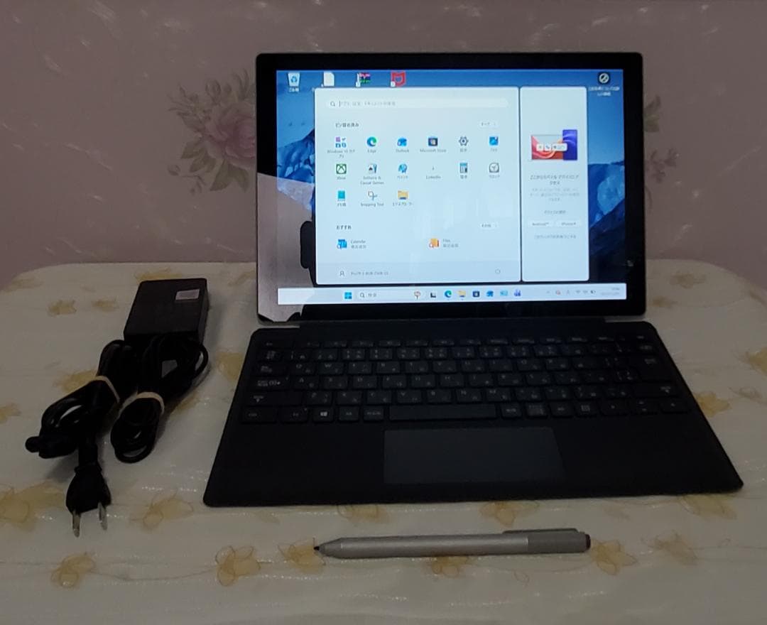 (風ボルト 美品) SurPro7+ i5/8G/256G office マイクロソフト Surface Pro 7 Core i5/メモリ8GB/256GB SSD/Office