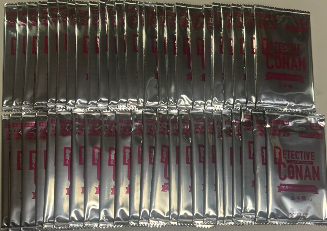 コナンカードゲーム　プロモーションパック　Vol.10 50パック 名探偵コナンカードゲーム プロモーションパックVol 10(キラバージョン