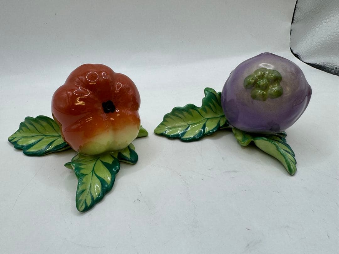 HEREND ヘレンド オーナメント 置物 アップル プラム クリスマス2024