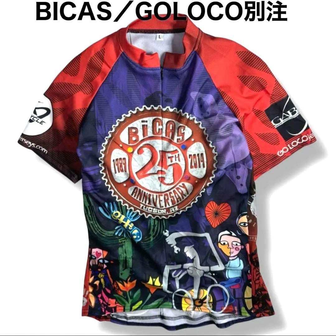 非売品 BICAS／GOLOCO別注 25周年 アートサイクルジャージ PICCオリジナルサイクルウェア 2025秋冬「RIDE ON EARTH」 | パール