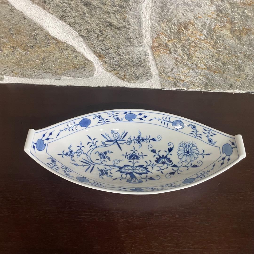 MEISSEN ブルーオニオン　オバールプラッター MEISSEN ブルーオニオン オバールプラッター - メルカリ