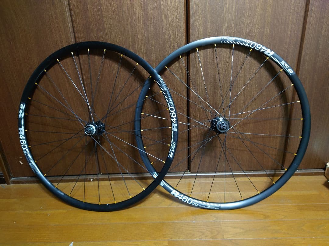 DTswiss R460 ディスクブレーキ用リアホイール 12S QR135mm DT SWISS R460 DB アルミ チューブレスレディ ホイールセット シマノ