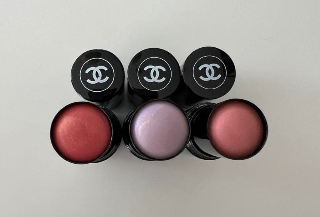 CHANEL シャネル　ボーム エサンシエルドラジェ(限定)リラ、ロゼ3本セット オンライン本日発売☆【CHANEL ボームエサンシエル ドラジェ】限定色は
