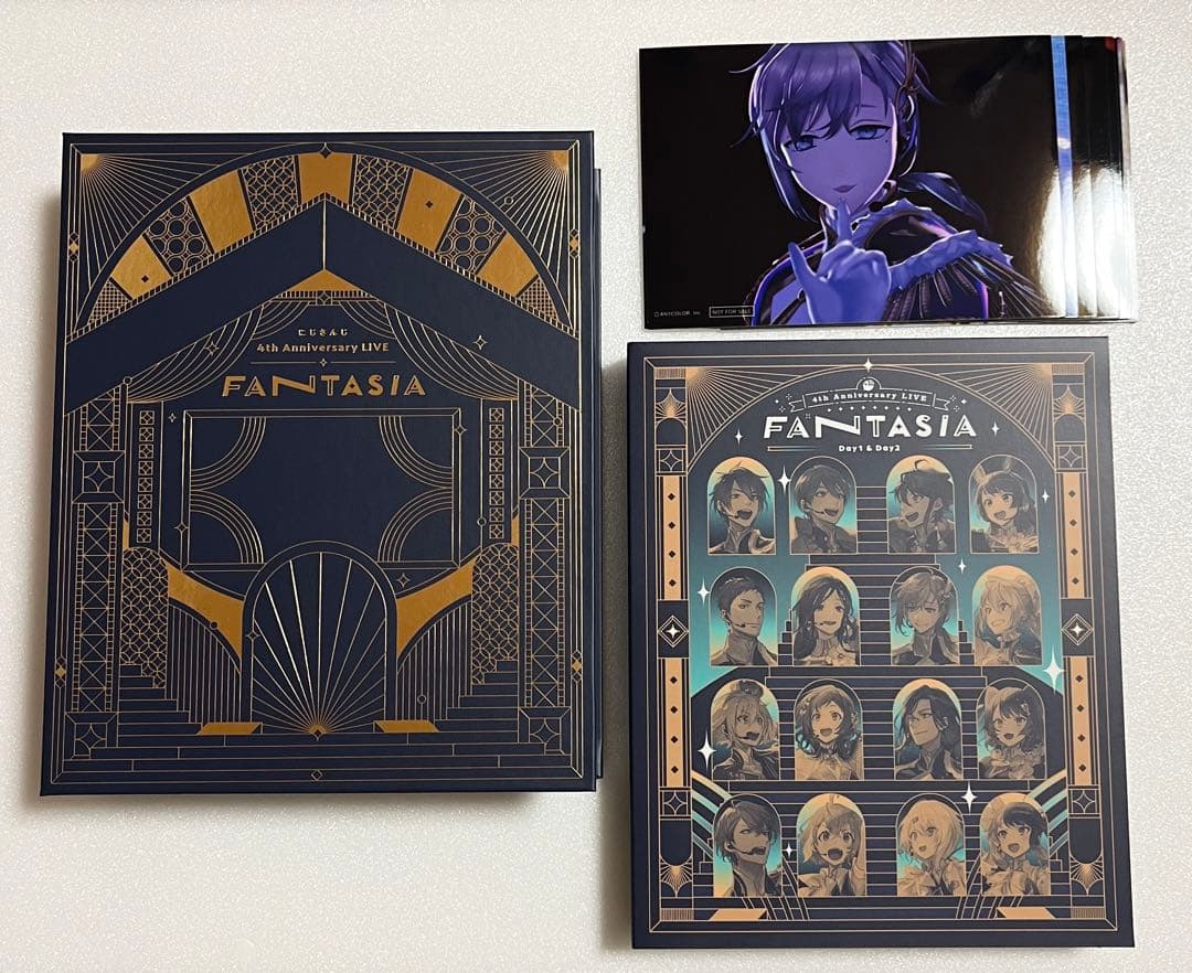 にじさんじ にじフェス FANTASIA 初回限定版 Blu-ray Amazon.co.jp: にじさんじ 4th Anniversary LIVE「FANTASIA」Day1 [Blu