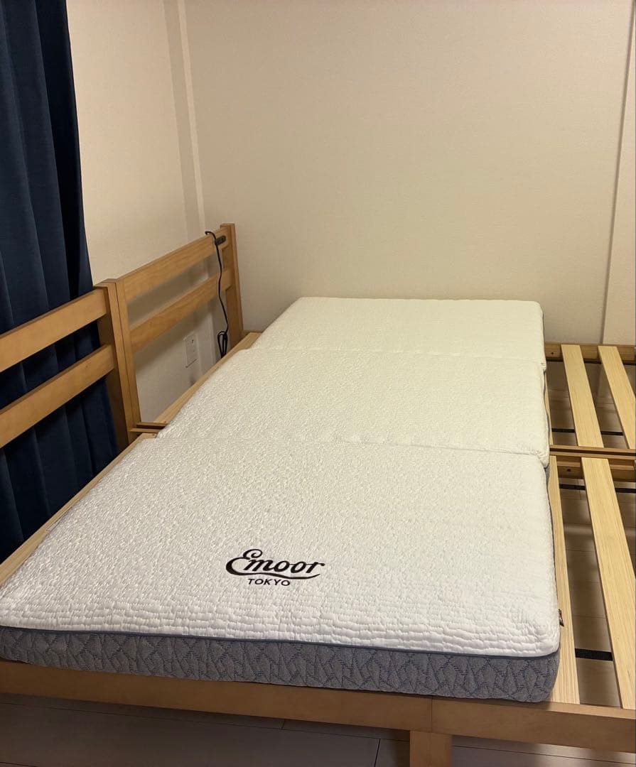 エムール　マットレス　シングル EMOOR（エムール） マットレス シングル 固定バンド 丸巻き ロール 低