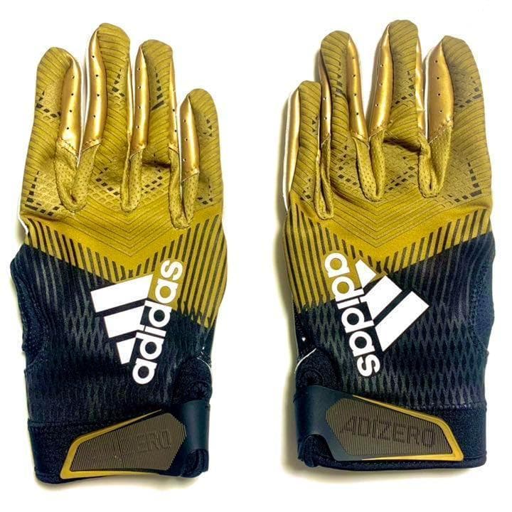 アメフト NFL PRO ADIZERO 8.0 XLサイズ ゴールド【新品】 Adidas Adizero 8.0 Gold White Metallic Football Cleats Men's Size