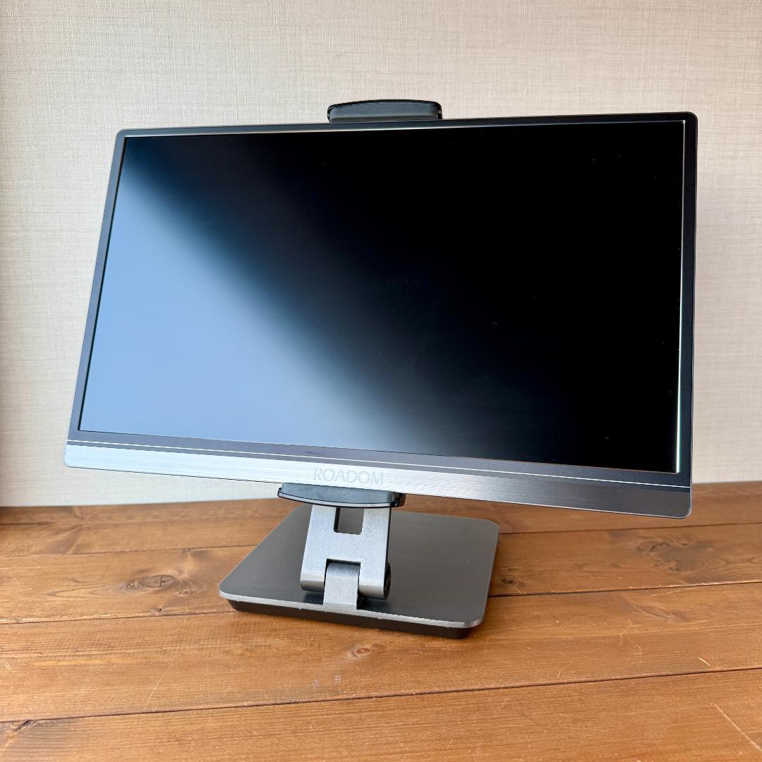 ✨ROADOM 15.6インチ モバイルディスプレイ スタンド セット Amazon.co.jp: ROADOM デュアルモニター 15.6インチ トリプルモニター